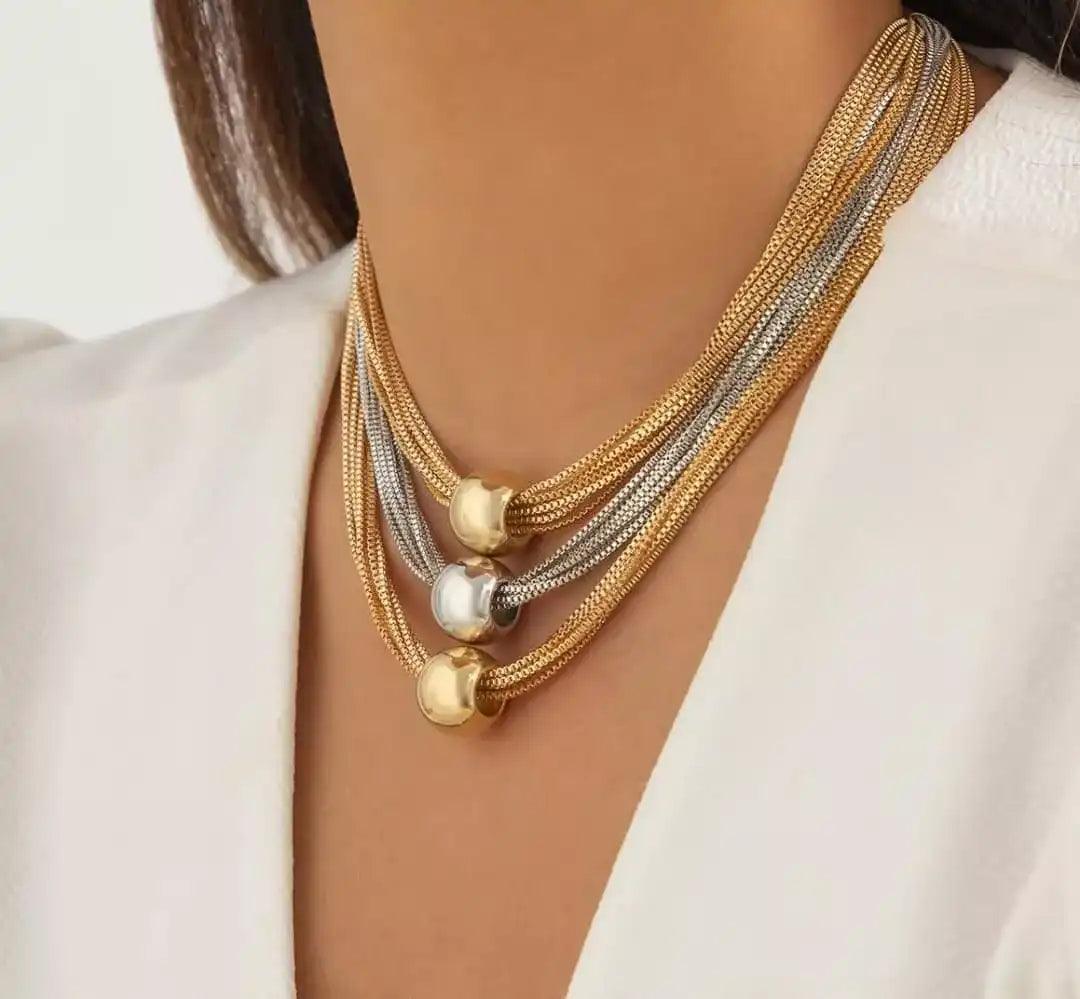 COMBO GEO COLLAR Y BRAZALETES ARBOL