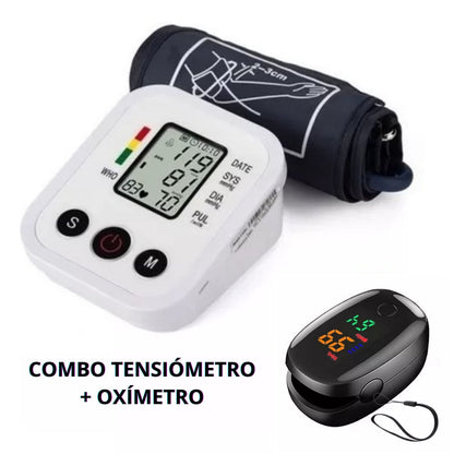 COMBO TENSIOMETRO + OXIMETRO