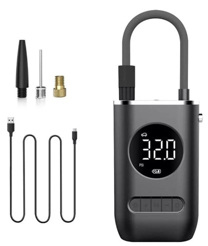 MINI COMPRESOR PARA CARRO, MOTO, BICI O BALON