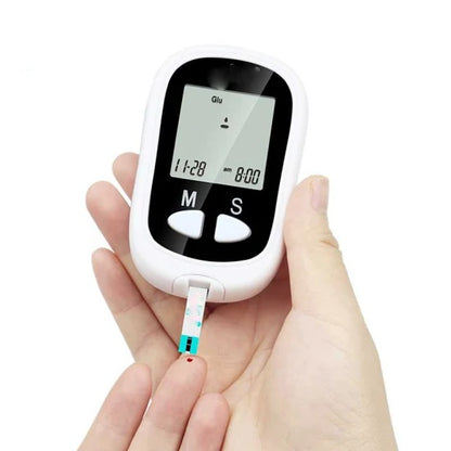 COMBO GLUCOMETRO Y TAPETE MASAJEADOR DE PIES