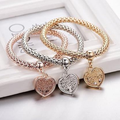 COMBO GEO COLLAR Y BRAZALETES ARBOL