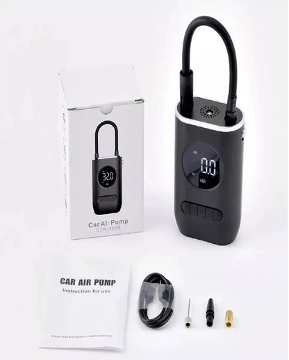 MINI COMPRESOR PARA CARRO, MOTO, BICI O BALON